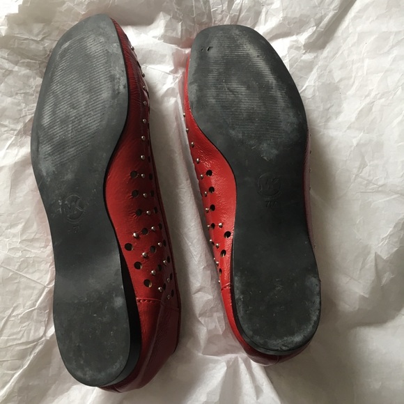 MICHAEL Michael Kors | Studded Perforated Flats - Picture 8 of 8